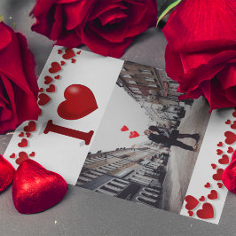 バレンタインデーの特別なラブメッセージ カード