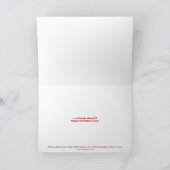 バレンタインデーの犬グリーティングカード シーズンカード (内部)