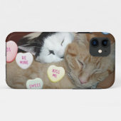 バレンタインデーの猫 Case-Mate iPhoneケース (裏面(横))