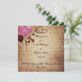 バレンタインデーの球の招待状 招待状 (スタンド正面)