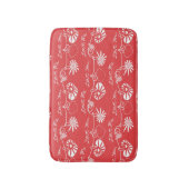 バレンタインデーの背景 バスマット (正面縦)