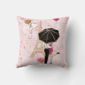 バレンタインデーの装飾用クッション、愛カップル クッション (裏面)