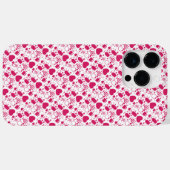 バレンタインデーの要素パターン Case-Mate iPhoneケース (裏面 (横))