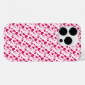 バレンタインデーの要素パターン Case-Mate iPhoneケース (裏面 (横))
