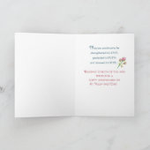 バレンタインデーの記念日バラ宗教祭 カード (内部)