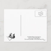 バレンタインデーの詩 シーズンポストカード (裏面)