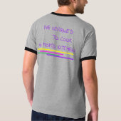 バレンタインデーの調理師グレーTシャツ Tシャツ (裏面)