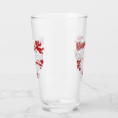 バレンタインデーの資本主義的搾取の日 タンブラーグラス (左)