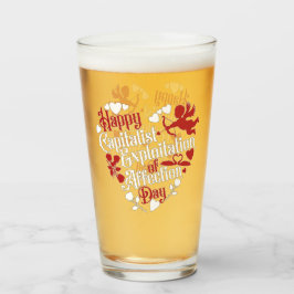 バレンタインデーの資本主義的搾取の日 タンブラーグラス