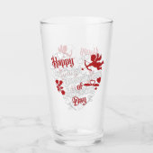 バレンタインデーの資本主義的搾取の日 タンブラーグラス (正面)