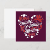 バレンタインデーの資本主義的搾取祭 シーズンカード (正面/裏面)