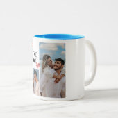 「バレンタインデーの贅沢なカード」 ツートーンマグカップ (正面右)