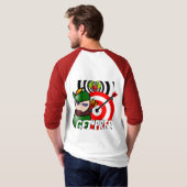 バレンタインデーの贈り物アイディアのために彼の熱い猿の愛 Tシャツ (裏面フル)