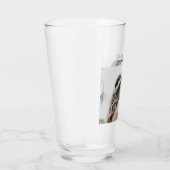 バレンタインデーの贈り物カップル写真ビアグラス タンブラーグラス (右)