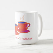 バレンタインデーの贈り物 – カップル・マグカップ コーヒーマグカップ (正面右)
