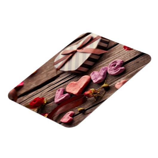 バレンタインデーの贈り物 – 心の形で愛する言葉|過去記事 マグネット (左側)