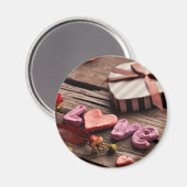 バレンタインデーの贈り物 – 心の形で愛する言葉|過去記事 マグネット (正面/裏面)