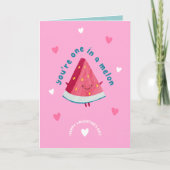 バレンタインデーの贈り物 - 愛を込めて シーズンカード (正面)