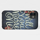 バレンタインデーの贈り物、私と結婚してくれないか Case-Mate iPhoneケース (裏面(横))