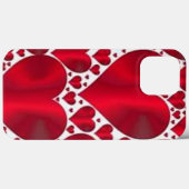 バレンタインデーの赤いハート Case-Mate iPhoneケース (裏面 (横))