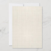 バレンタインデーの赤ちゃんの性別発表招待状 招待状 (裏面)