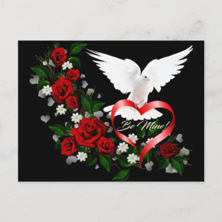 バレンタインデーの郵便はがき シーズンポストカード