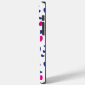 バレンタインデーの青とピンクのハート柄 Case-Mate iPhoneケース (裏面 / 左)