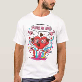 バレンタインデーの面白Tシャツコレクション Tシャツ