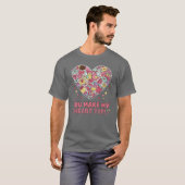 バレンタインデーの面白Tシャツコレクション Tシャツ (正面フル)