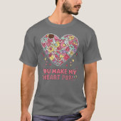 バレンタインデーの面白Tシャツコレクション Tシャツ (正面)