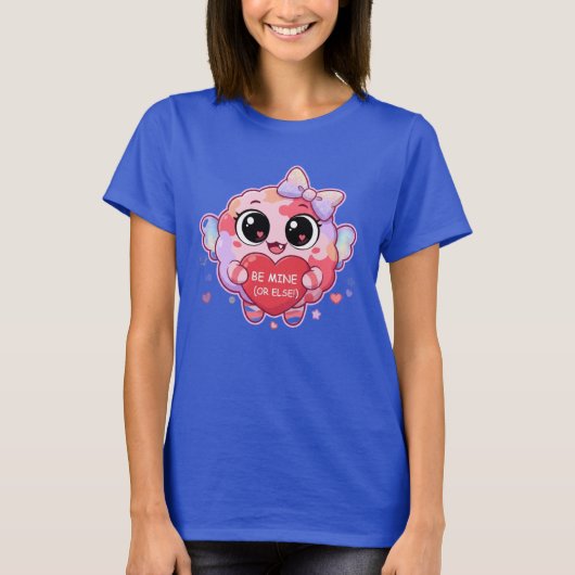 バレンタインデーの面白Tシャツコレクション Tシャツ (正面)