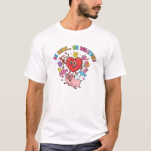 バレンタインデーの面白Tシャツコレクション