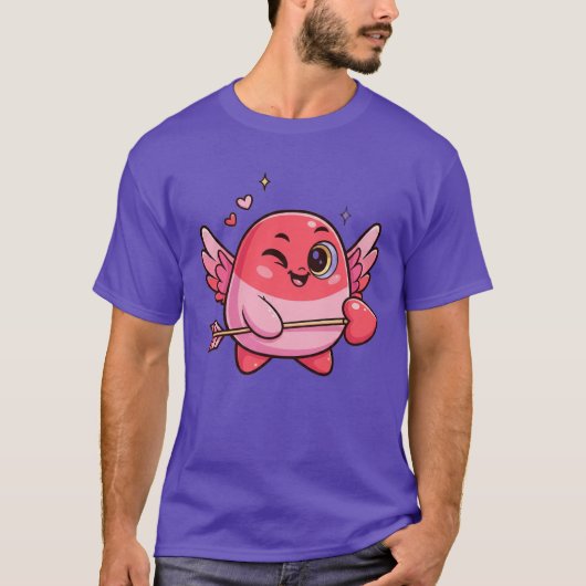 バレンタインデーの面白Tシャツコレクション Tシャツ (正面)