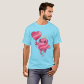 バレンタインデーの面白Tシャツコレクション Tシャツ (正面フル)