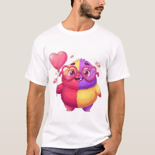 バレンタインデーの面白Tシャツコレクション Tシャツ (正面)