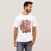 バレンタインデーの面白Tシャツコレクション Tシャツ (正面フル)