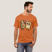 バレンタインデーの面白Tシャツコレクション Tシャツ (正面フル)