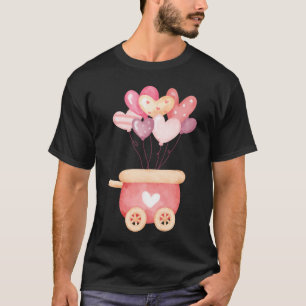 バレンタインデーの風船 Tシャツ