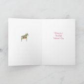 バレンタインデーの馬カード シーズンカード (内部)