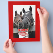 バレンタインデーの馬 チラシ (手)