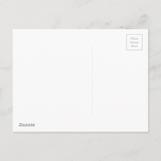 バレンタインデーの魔法の日を過ごす シーズンポストカード (裏面)