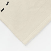 バレンタインデーの魔法の日を過ごす フリースブランケット (角)