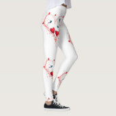 バレンタインデーの鳥 レギンス (右)