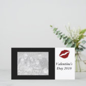 バレンタインデーの2010年の写真カード シーズンカード (スタンド正面)