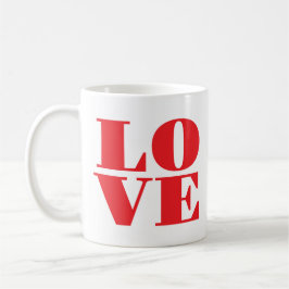 バレンタインデーのLOVEフォト コーヒーマグカップ