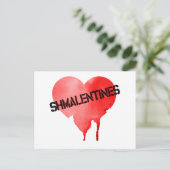 バレンタインデーのShmalentineの日 シーズンポストカード (スタンド正面)