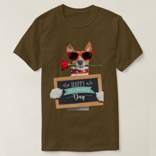 バレンタインデーのTシャツのギフト Tシャツ (デザイン正面)