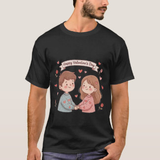 バレンタインデーのTシャツ Tシャツ
