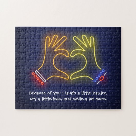 バレンタインデーはあなたのせいで ジグソーパズル (横)