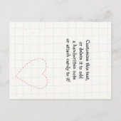 . .バレンタインデーはがきサイズをカワイイ検索 ポストカード (裏面)